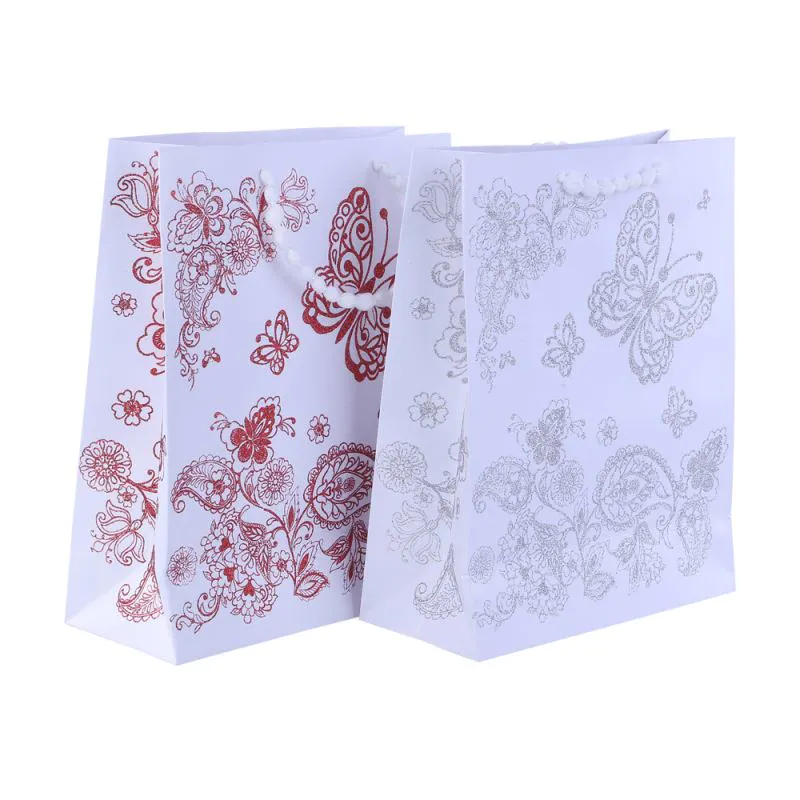 Newest selling promotional portable paper bag gift packaging thick paper bag