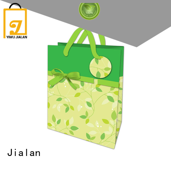 Sacs en papier personnalisés Jialan à vendre pour Emballage Cadaleaux d'anniversaire