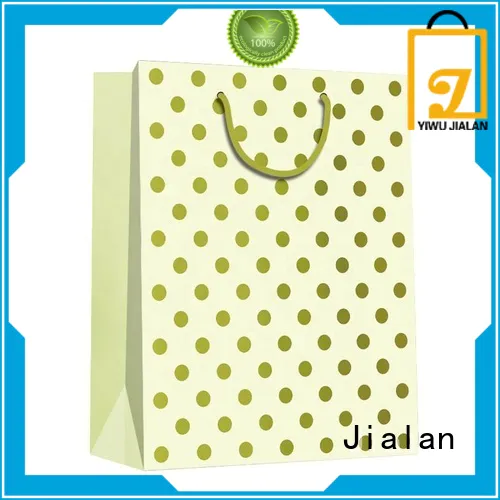 Jialan personalised gift bags manufacturer for holiday gifts packing