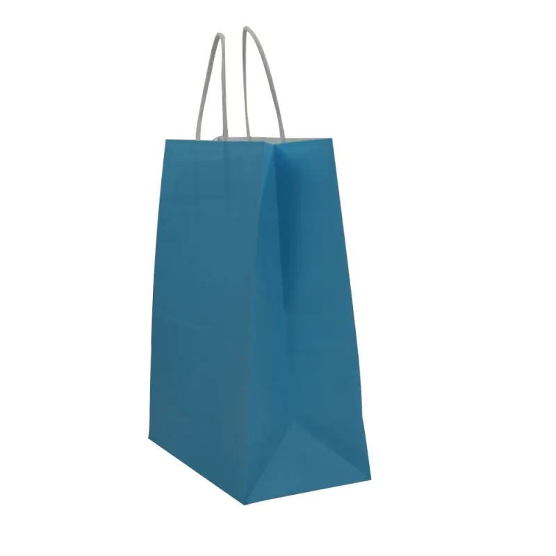 Professional made kraft paper bag for shop workmanship recycle kraft paper bag