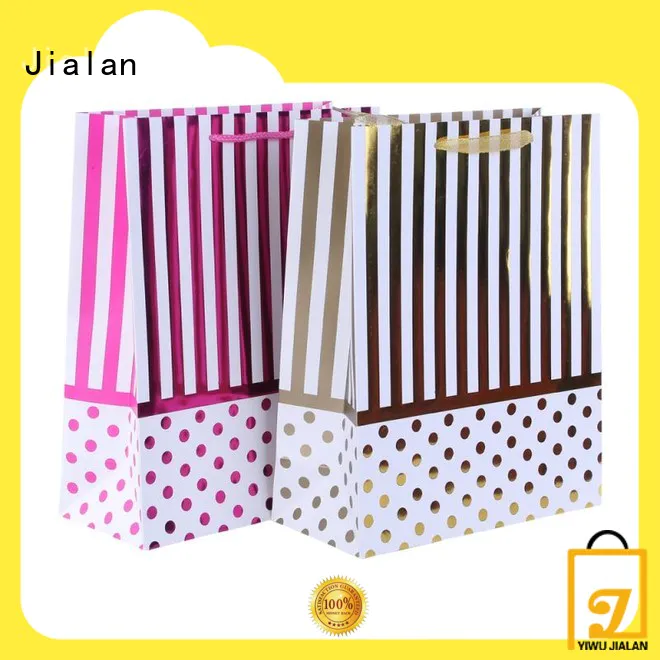 Jialan paper bag company widely employed for gift packing