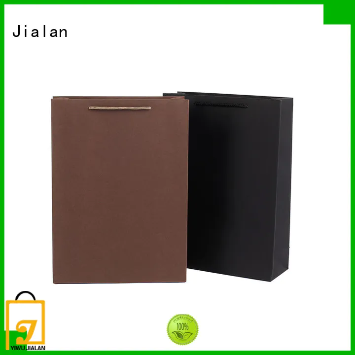 Jialan cost saving paper bag supplier company for packing gifts