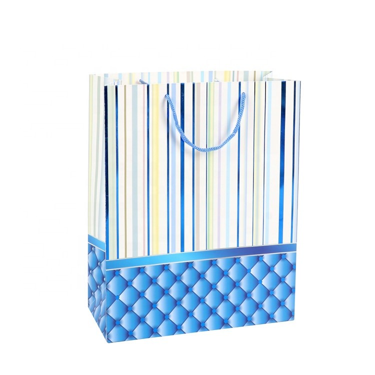 New Design Cheap Custom Recyclable Personalized Paper Gift Bags With Your Own Logo