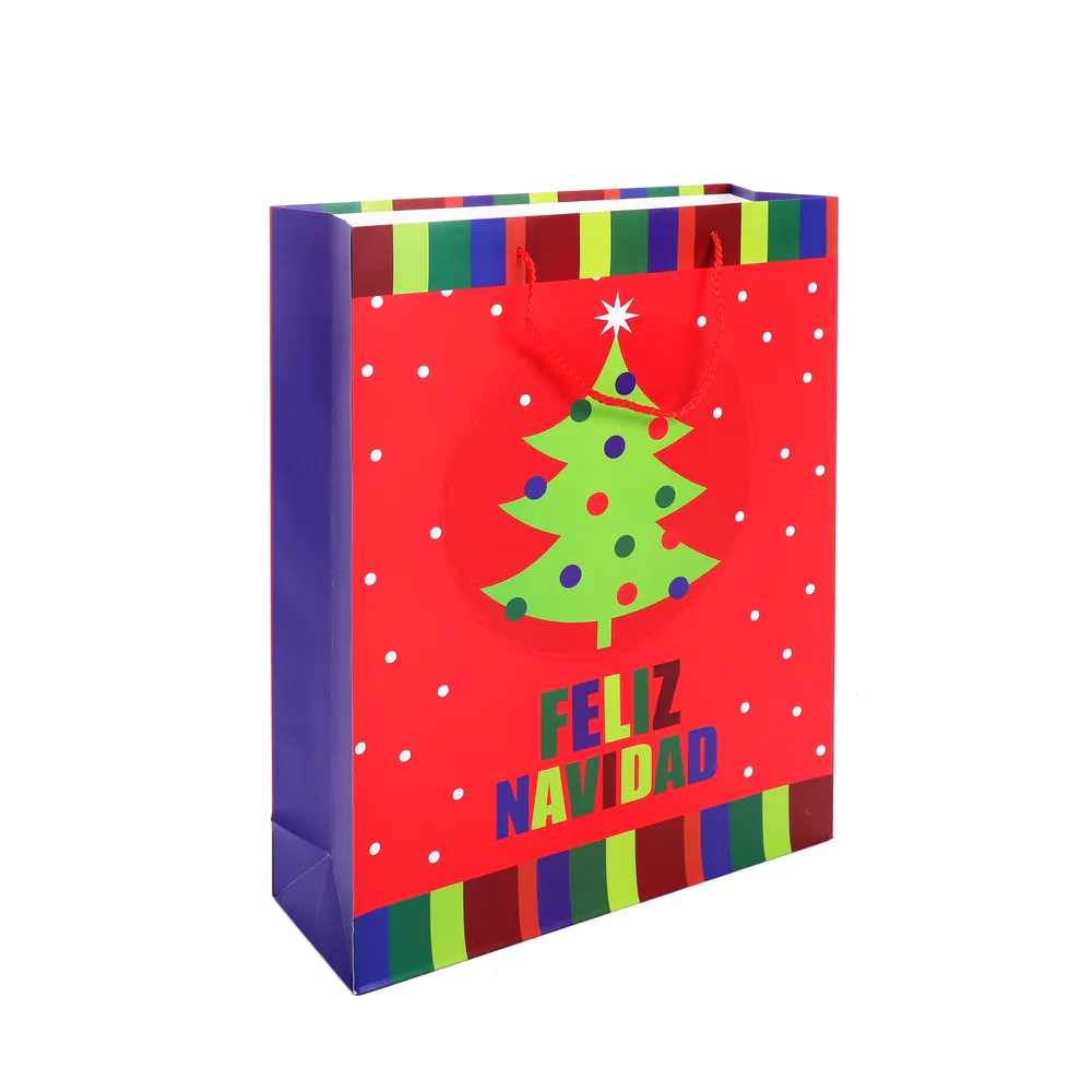 Sacchetto di regalo di carta da regalo di design personalizzato Riciclabile di Lusso, Sacchetti di Carta per imallaggio mini gioielli