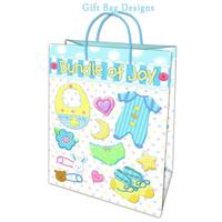Customized pattern printing elegant cartoon paper gift bags for gift packaging