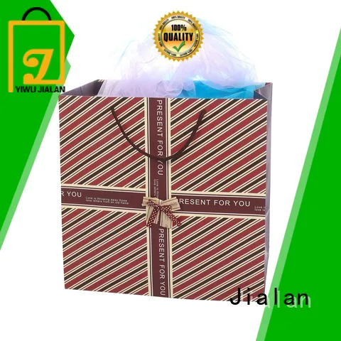 Jialan paper carrier bags wholesale for packing gifts
