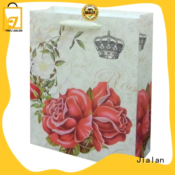 Jialan paper bags wholesale manufacturer for holiday gifts packing
