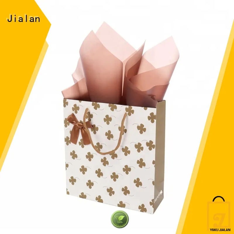 Jialan economical personalized paper bags company for packing birthday gifts
