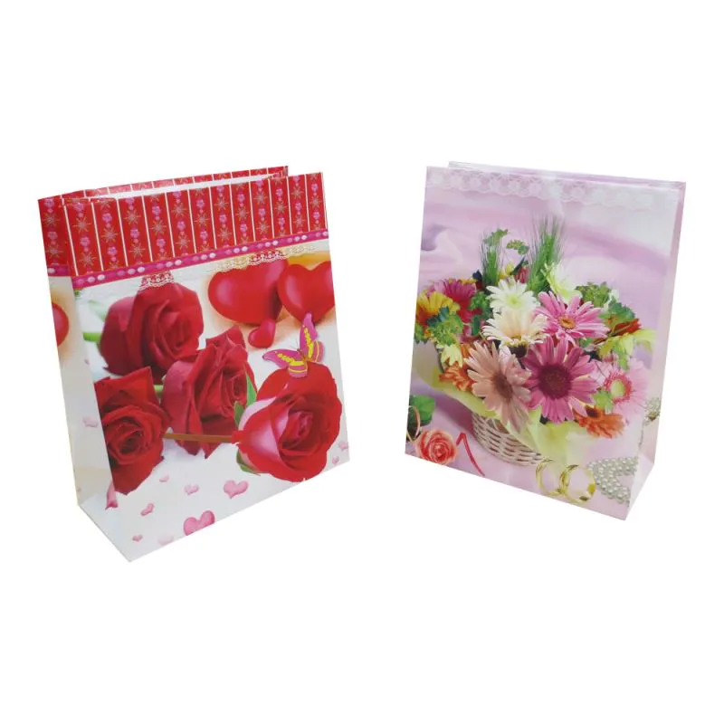 Jialan Package pink paper bags with handles company for holiday gifts packing