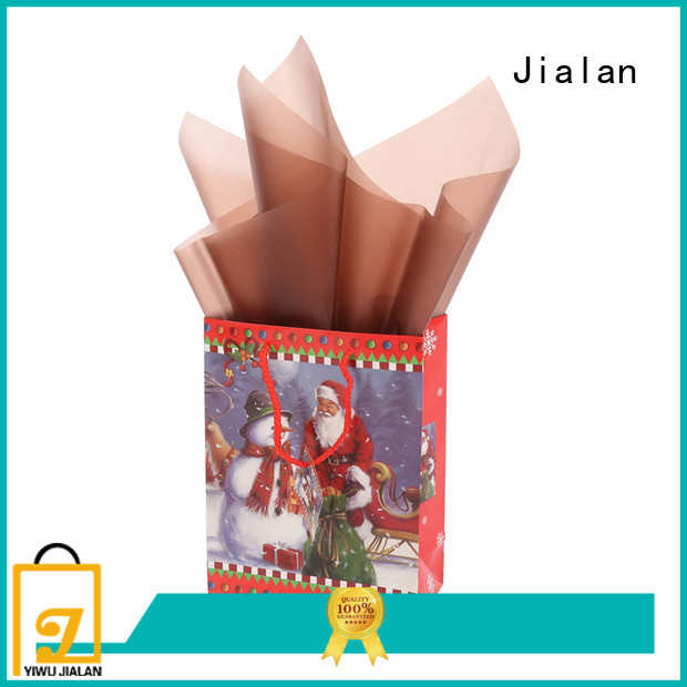 high grade christmas paper bags manufacturer for christmas presents