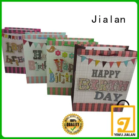 Jialan custom paper bag supplier wholesale for packing birthday gifts