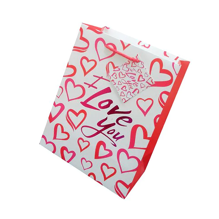 small wrapping paper gift bag supplier for gift packing