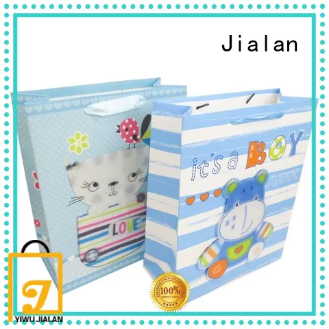 Jialan bulk paper gift bag factory for holiday gifts packing