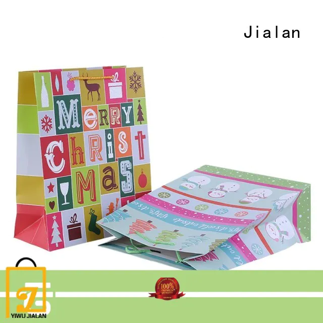 Jialan personalized gift bags widely applied for holiday gifts packing