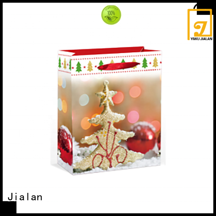 Borse Regalo di Carta di Natale di Bulk di Jialan all'ingrosso per il regalo di natale di imallaggio