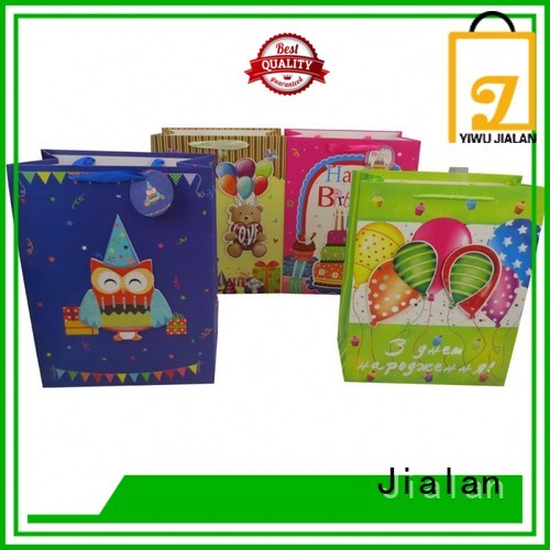 Jialan economical personalized paper bags needed for packing gifts