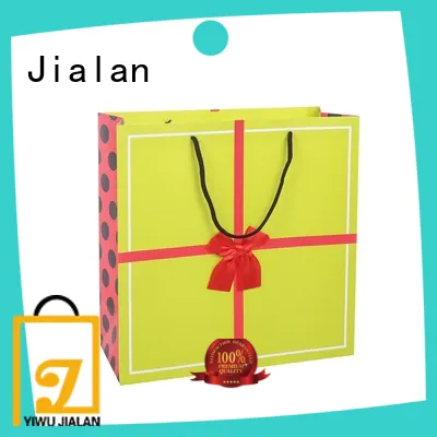 Jialan paper gift bag manufacturer for holiday gifts packing
