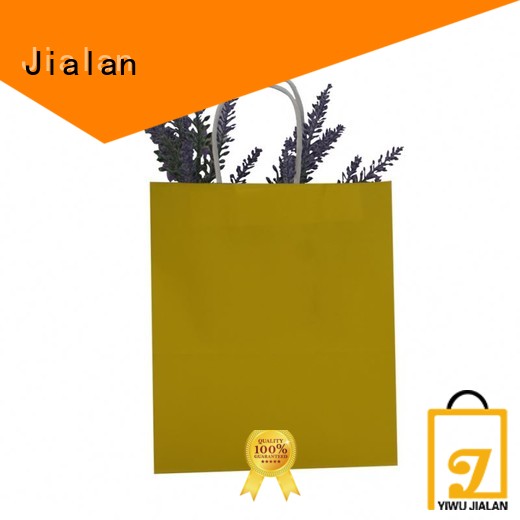 Jialan exquisite paper bags wholesale factory for holiday gifts packing