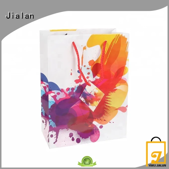 Jialan paper bag vendor for packing birthday gifts