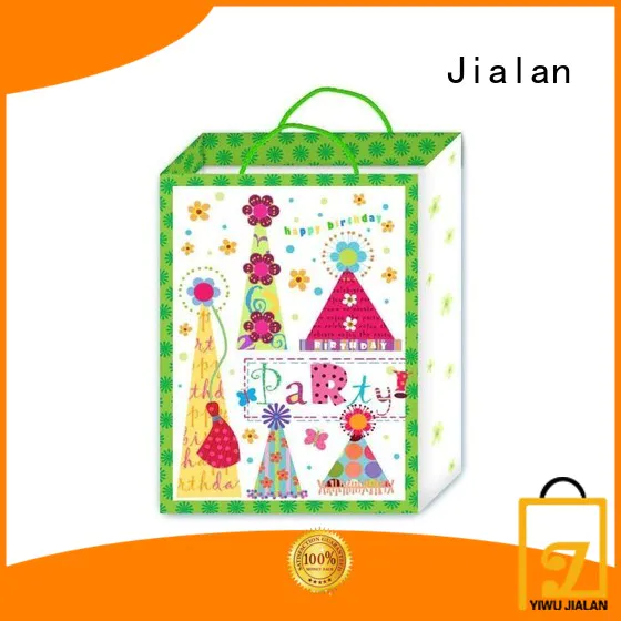 Jialan personalized paper bag company for packing birthday gifts