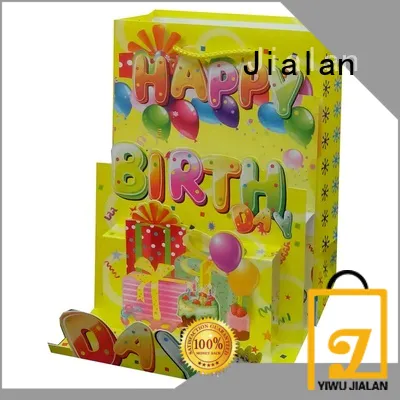 Jialan best price personalized gift bags manufacturer for packing birthday gifts
