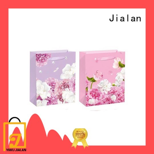 Jialan paper bags wholesale widely employed for packing birthday gifts