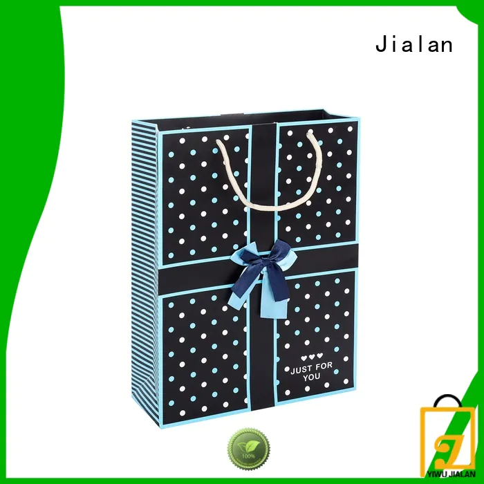 Jialan custom gift bag supplier for holiday gifts packing