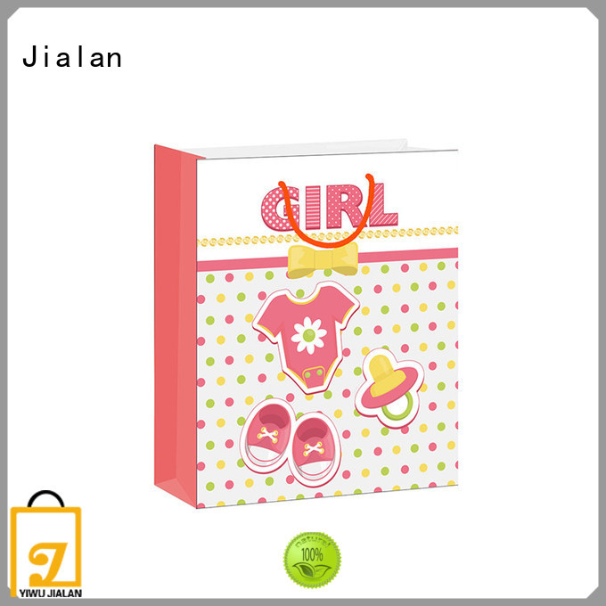 Jialan paper bags wholesale company for packing birthday gifts