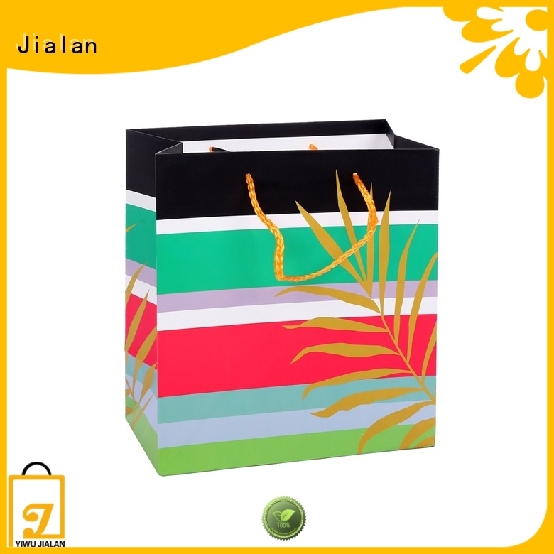 Sacs-cadeaux en papier Jialan Usine Pour Emballage Cadaleaux d'anniversaire