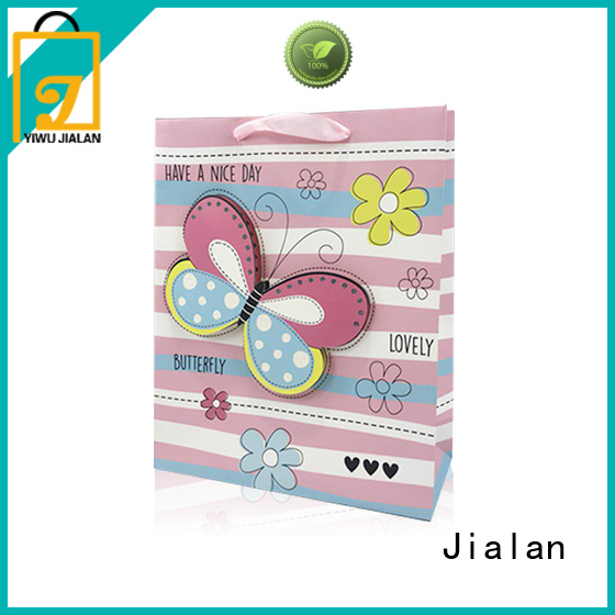 Jialan paper gift bags for sale for packing birthday gifts