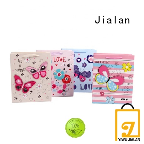 Jialan Coût Cadeau Cadeau Sacs en Papier en Gros Pour Emballage Cadeaux d'Anniversaire