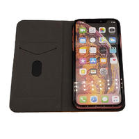 Phone Accessories with Card Slots Flip Leather Mobile Phone Case for iPhone X Leather Case