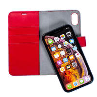 Best Selling 2 in 1 Detachable Magnetic Leather Wallet Mobile Phone Flip Case For iPhone X XS XR Max
