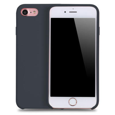 For iPhone 8 Plus 7 Plus Phone Case Liquid Silicone Cover