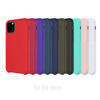 New For iPhone 11 2019 Silicone Case Cover Liquid Silicone Rubber Case For Apple iPhone 11 Pro Max