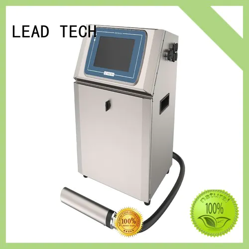 LEAD TECH inkjet continuous ink system good heat dissipation for drugs industry printing