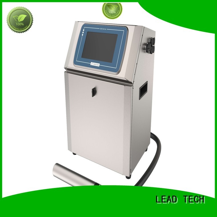 LEAD TECH high-quality laser printer vs inkjet uk easy-operated for beverage industry printing