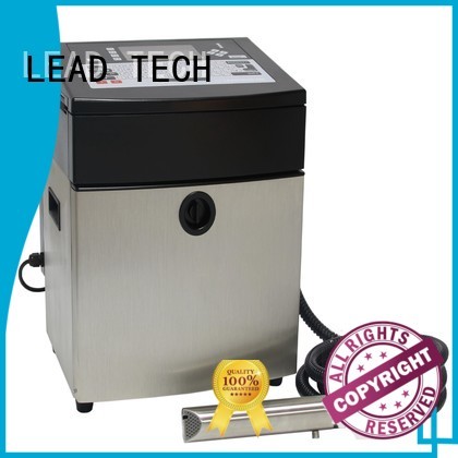 LEAD TECH continuous inkjet company for auto parts printing