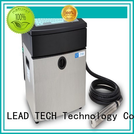LEAD TECH New inkjet printer function fast-speed for beverage industry printing