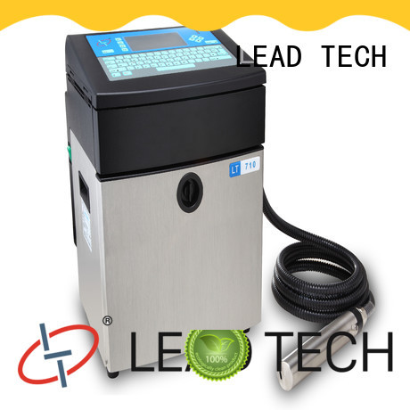 LEAD TECH commercial white inkjet printer custom for auto parts printing