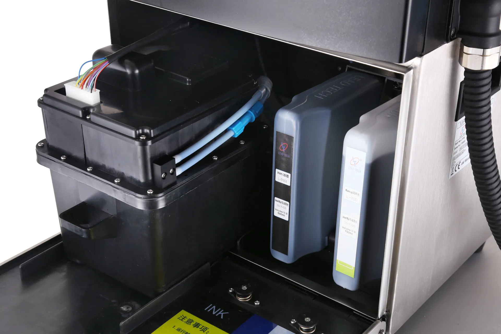 Lead Tech Lt760 Continuous Inkjet Printer for 1d Barcode
