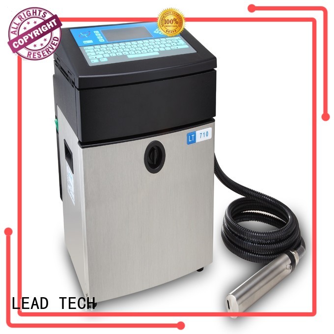 LEAD TECH continuous jet Supply for auto parts printing
