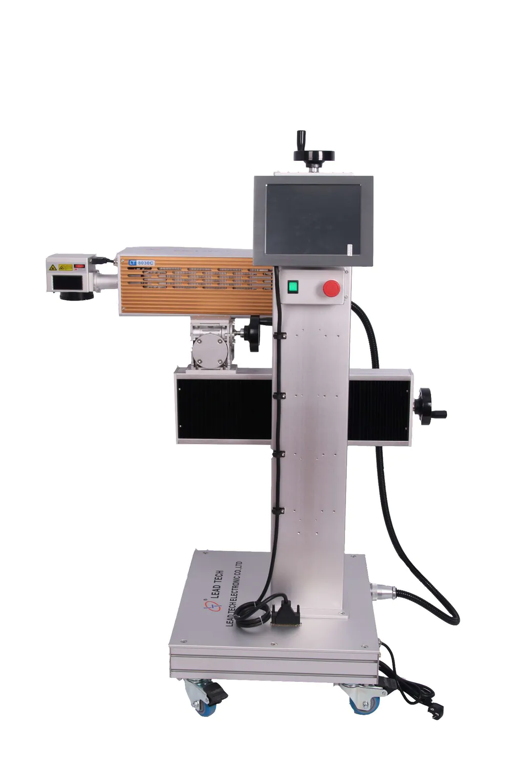 Lead Tech Lt8020c/Lt8030c CO2 20W/30W High Precision Digital Laser Engraving Marking Printer for Cans/Bottles