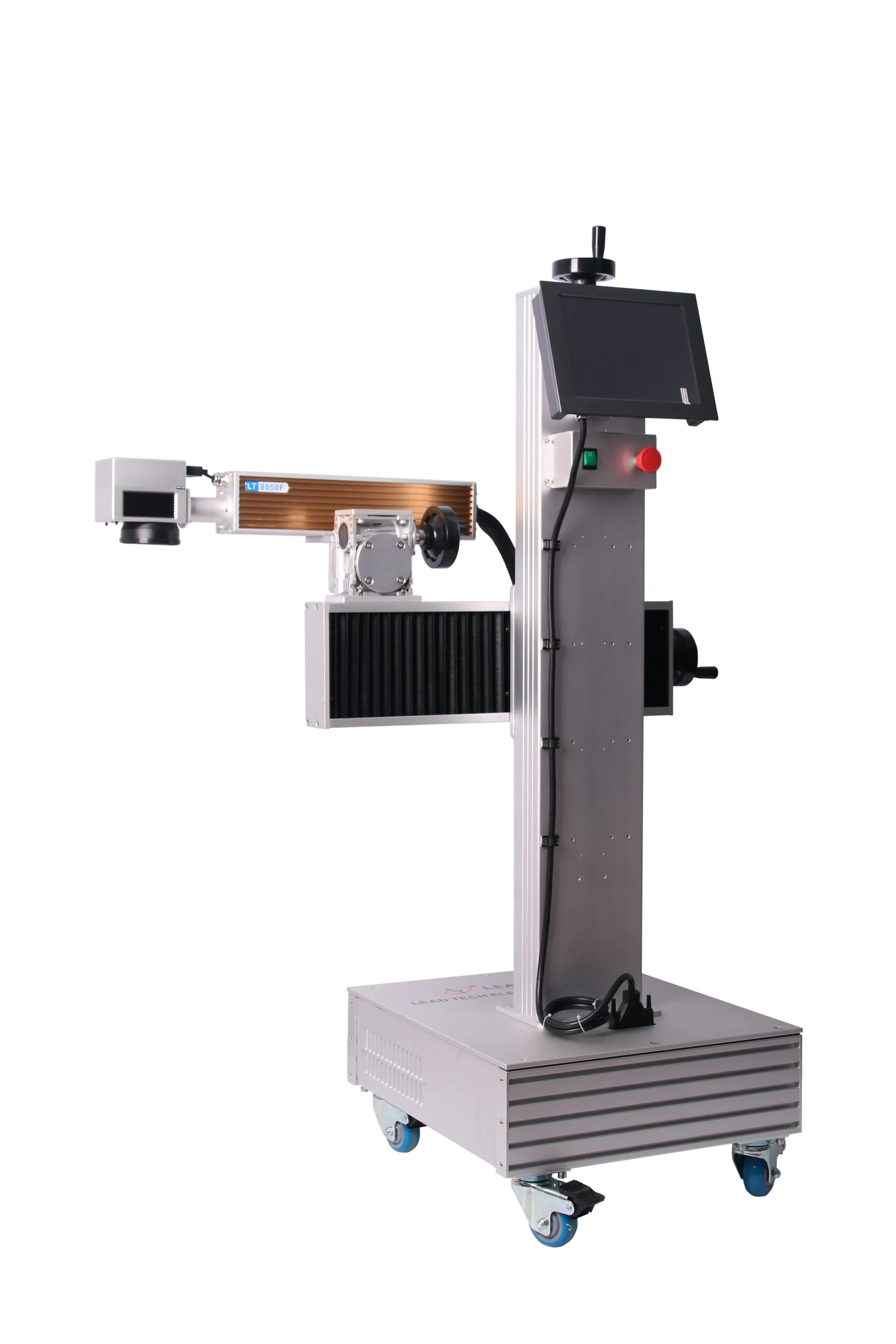 Lead Tech Lt8020f/Lt8030f/Lt8050f Fiber Digital Laser Marking Printer for Plate Silver Gold Printing