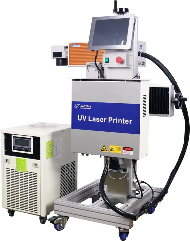 Lead Tech Lt8003u/Lt8005u UV 3W/5W High Precision Digital Laser Engraving Marking Printer for Cans/Plastics