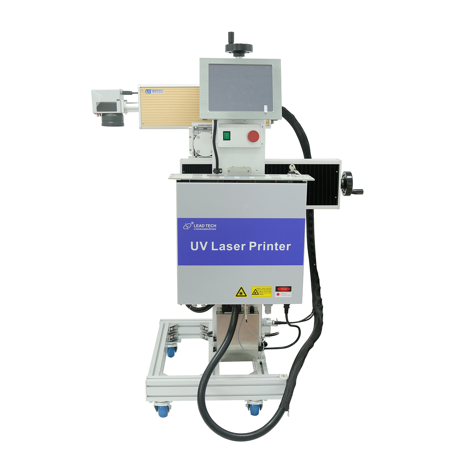 Lt8003u/Lt8005u UV High Performance Digital Laser Printer for Food Packages, Plastic Bag, Beverage Packages, Glasses