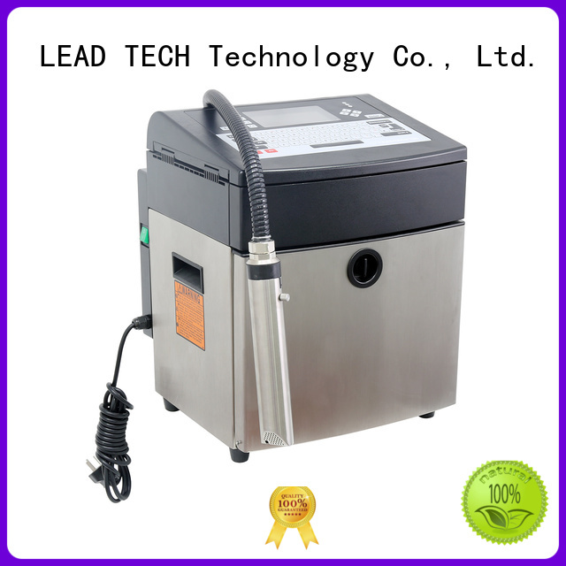 LEAD TECH commercial matthews inkjet printers good heat dissipation for auto parts printing