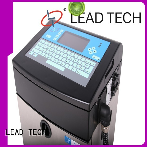 LEAD TECH bulk travel inkjet printer high-performance for beverage industry printing