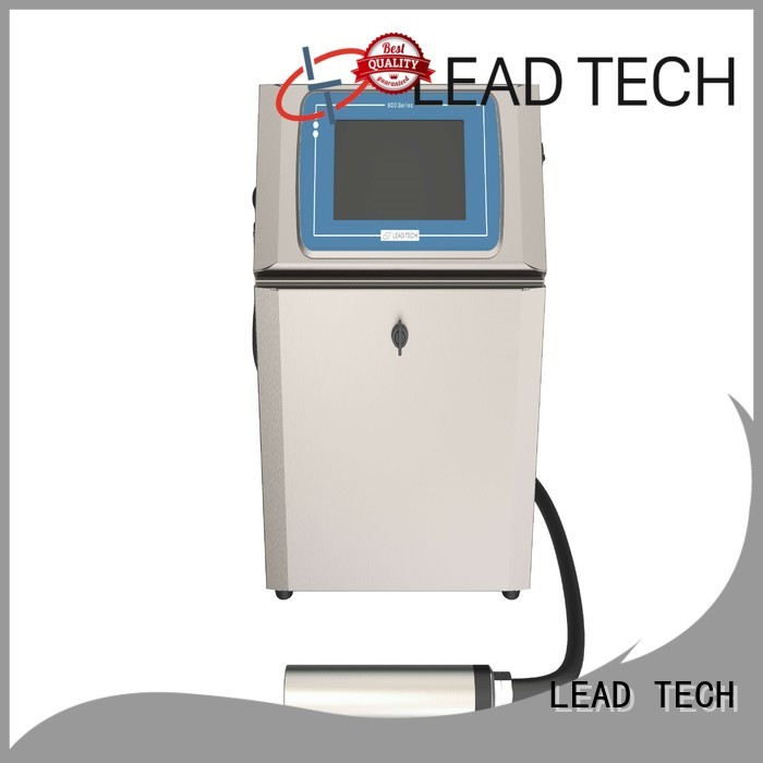 LEAD TECH non contact inkjet printer fast-speed for drugs industry printing