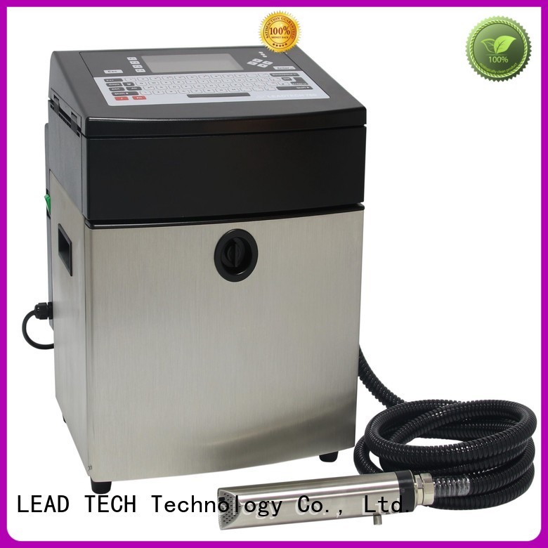 LEAD TECH inkjet printer for batch coding Supply for food industry printing